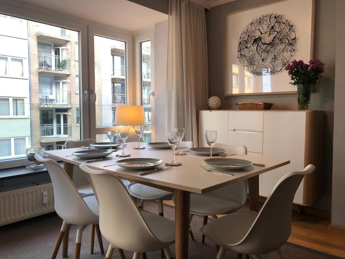 Modern Apartment At 2 Steps From Beach Ostende Exterior foto